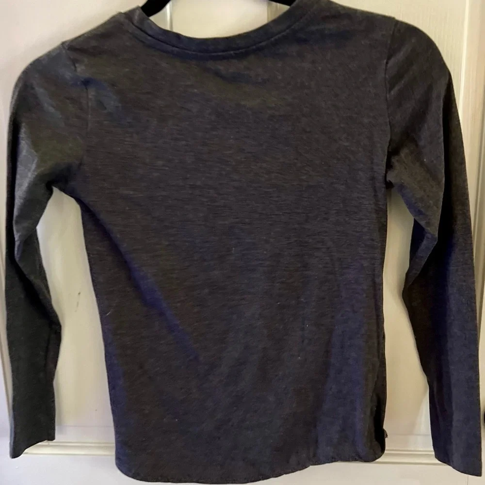 FRIENDS Girls Gray Longsleeve Shirt, Size 7/8